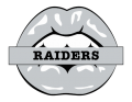 Oakland Raiders Lips Logo Sticker Heat Transfer