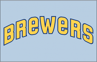 Milwaukee Brewers 1970-1971 Jersey Logo decal sticker