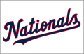 Washington Nationals 2020-Pres Jersey Logo decal sticker