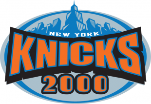 New York Knicks 1999- 2000 Special Event Logo Sticker Heat Transfer