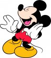 Mickey Mouse Logo 28 Sticker Heat Transfer