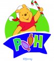 Disney Pooh Logo 22 decal sticker