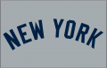 New York Yankees 1931-1972 Jersey Logo decal sticker