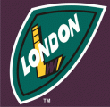 London Knights 1994 95-1995 96 Alternate Logo decal sticker