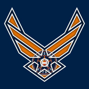 Airforce Houston Astros Logo Sticker Heat Transfer