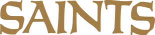 New Orleans Saints 1967-Pres Wordmark Logo Sticker Heat Transfer
