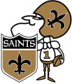 New Orleans Saints 2009-Pres Alternate Logo decal sticker