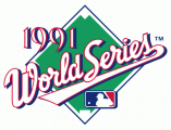 MLB World Series 1991 Logo decal sticker
