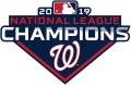 Washington Nationals 2019 Champion Logo decal sticker