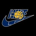 Indiana Pacers Nike logo decal sticker