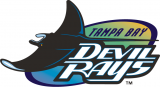Tampa Bay Rays 1998-2000 Primary Logo decal sticker
