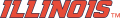 Illinois Fighting Illini 2014-Pres Wordmark Logo 04 Sticker Heat Transfer