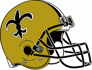 New Orleans Saints 1976-1999 Helmet Logo Sticker Heat Transfer
