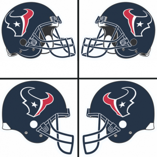Houston Texans Helmet Logo Sticker Heat Transfer