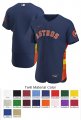 Houston Astros Custom Letter and Number Kits for Alternate Jersey 01 Material Twill