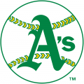 Oakland Athletics 1968-1970 Primary Logo Sticker Heat Transfer