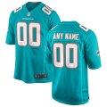Miami Dolphins Custom Letter and Number Kits For Blue Jersey Material Vinyl