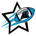 Carolina Panthers Football Goal Star logo Sticker Heat Transfer