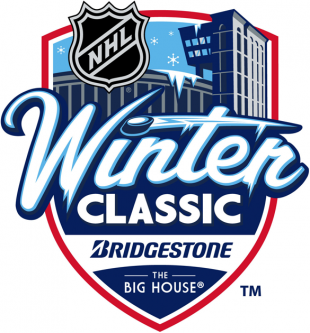 NHL Winter Classic 2012-1913 Unused Logo Sticker Heat Transfer
