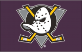 Anaheim Ducks 1993 94-1998 99 Jersey Logo Sticker Heat Transfer