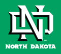 North Dakota Fighting Hawks 2012-2015 Primary Dark Logo Sticker Heat Transfer