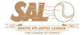 South Atlantic League 2009-Pres Primary Logo decal sticker