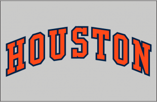 Houston Astros 1973-1974 Jersey Logo Sticker Heat Transfer