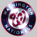 Washington Nationals Stainless steel logo decal sticker