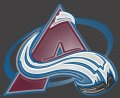 Colorado Avalanche Plastic Effect Logo Sticker Heat Transfer