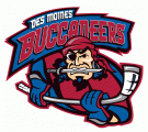 Des Moines Buccaneers 2005 06-2010 11 Primary Logo Sticker Heat Transfer