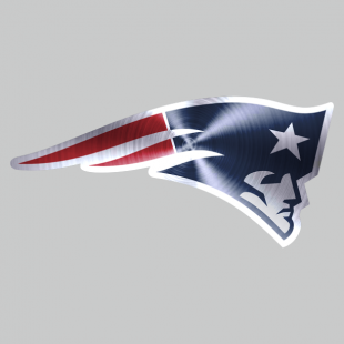 New England Stainless steel logo decal sticker