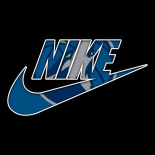 Minnesota Timberwolves Nike logo Sticker Heat Transfer