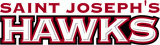 St.JosephsHawks 2001-Pres Wordmark Logo decal sticker