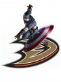 Anaheim Ducks Captain America Logo decal sticker