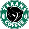 Houston Texans starbucks coffee logo Sticker Heat Transfer