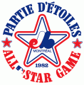 MLB All-Star Game 1982 Logo Sticker Heat Transfer