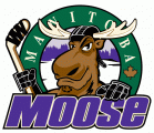 Manitoba Moose 1996-2001 Primary Logo Sticker Heat Transfer
