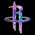 Galaxy Houston Rockets Logo decal sticker