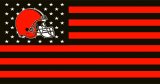 Cleveland Browns Flag001 logo decal sticker