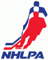 NHLPA 1971-2012 Logo decal sticker