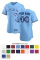 Toronto Blue Jays Custom Letter and Number Kits for Alternate Jersey 02 Material Twill