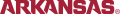 Arkansas Razorbacks 2014-Pres Wordmark Logo decal sticker