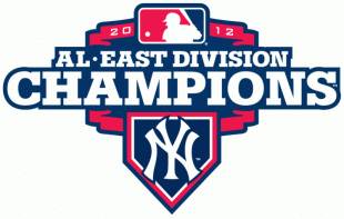 New York Yankees 2012 Champion Logo Sticker Heat Transfer