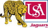 South Alabama Jaguars 1993-2007 Primary Log decal sticker