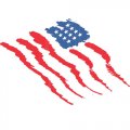 Flag Logo 03 Sticker Heat Transfer