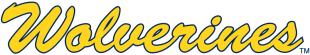 Michigan Wolverines 1996-Pres Wordmark Logo 12 Sticker Heat Transfer