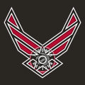 Airforce Toronto Raptors Logo Sticker Heat Transfer