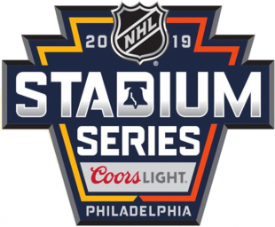 NHL Stadium Series 2018-2019 Logo Sticker Heat Transfer