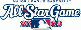 MLB All-Star Game 2009 Wordmark Logo Sticker Heat Transfer