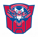 Autobots Philadelphia Phillies logo decal sticker